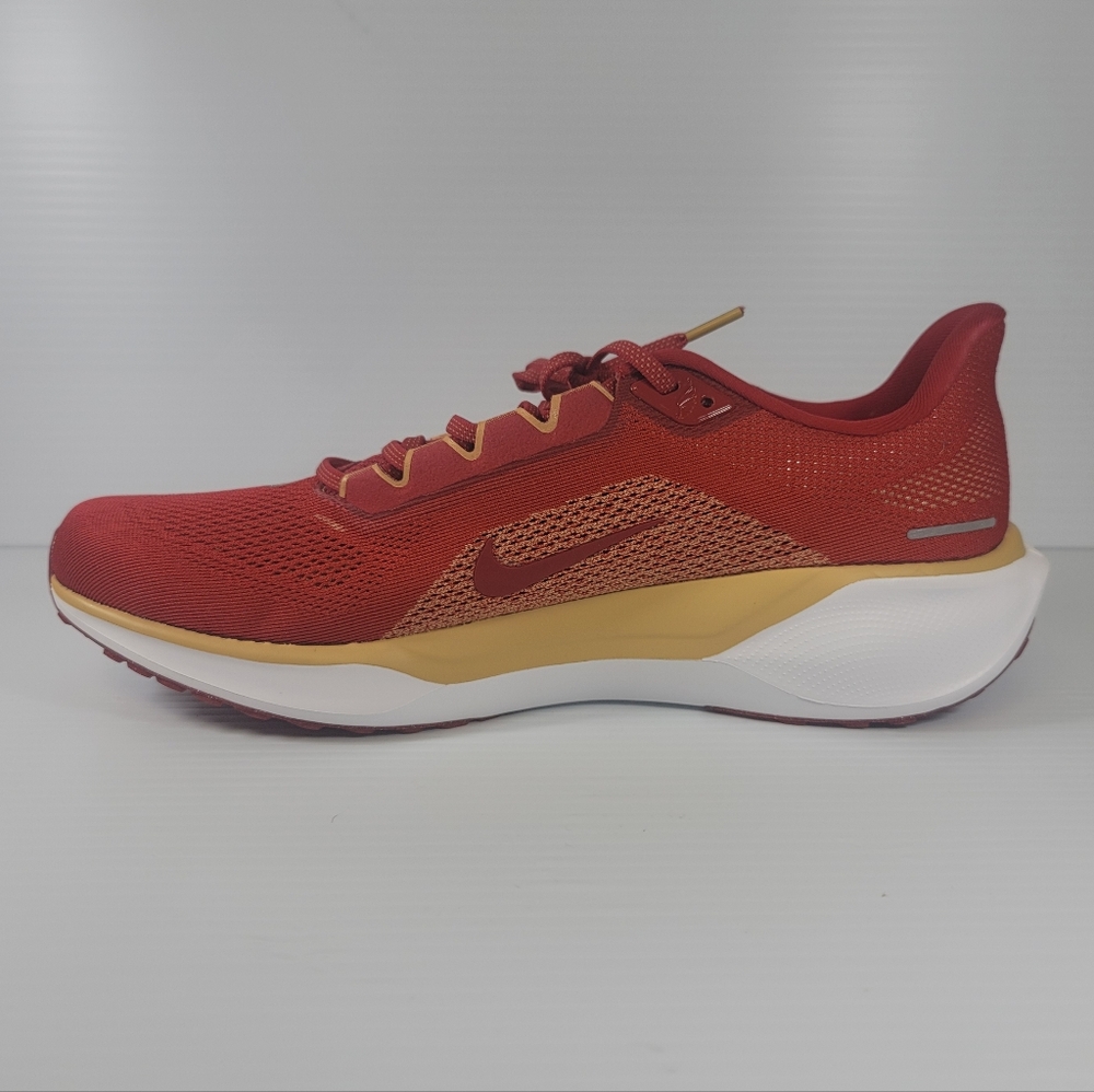 Nike San Francisco 49ers Red Air Zoom Pegasus 41 Mens Size 13 Shoes FZ5070-600 - Picture 4 of 10